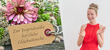 Fototorte Jugendweihe